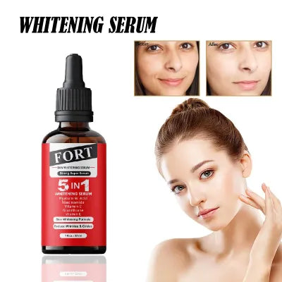 FORT 5IN1 Whitening Serum | Brighten Skin Tone, Removes Dead Skin Whitening Serum